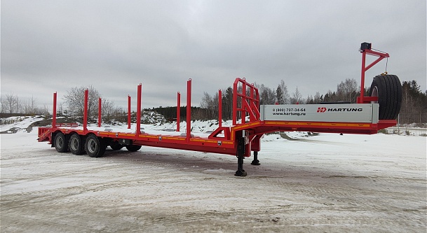 Полуприцеп высокорамный HARTUNG 9104-03, ч/н H9131.805-0000.000