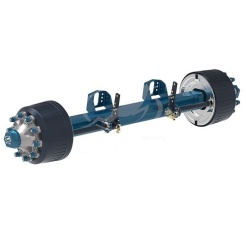 MUSTAFA CEYLAN 12 Ton Single tire axle with axles-lifting device, 1 pce 