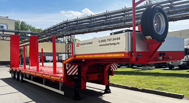 Low bed semitrailer HARTUNG 9104-03, ч/н H393.1465.000.000