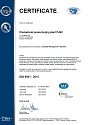 Certificate ISO 9001-2015